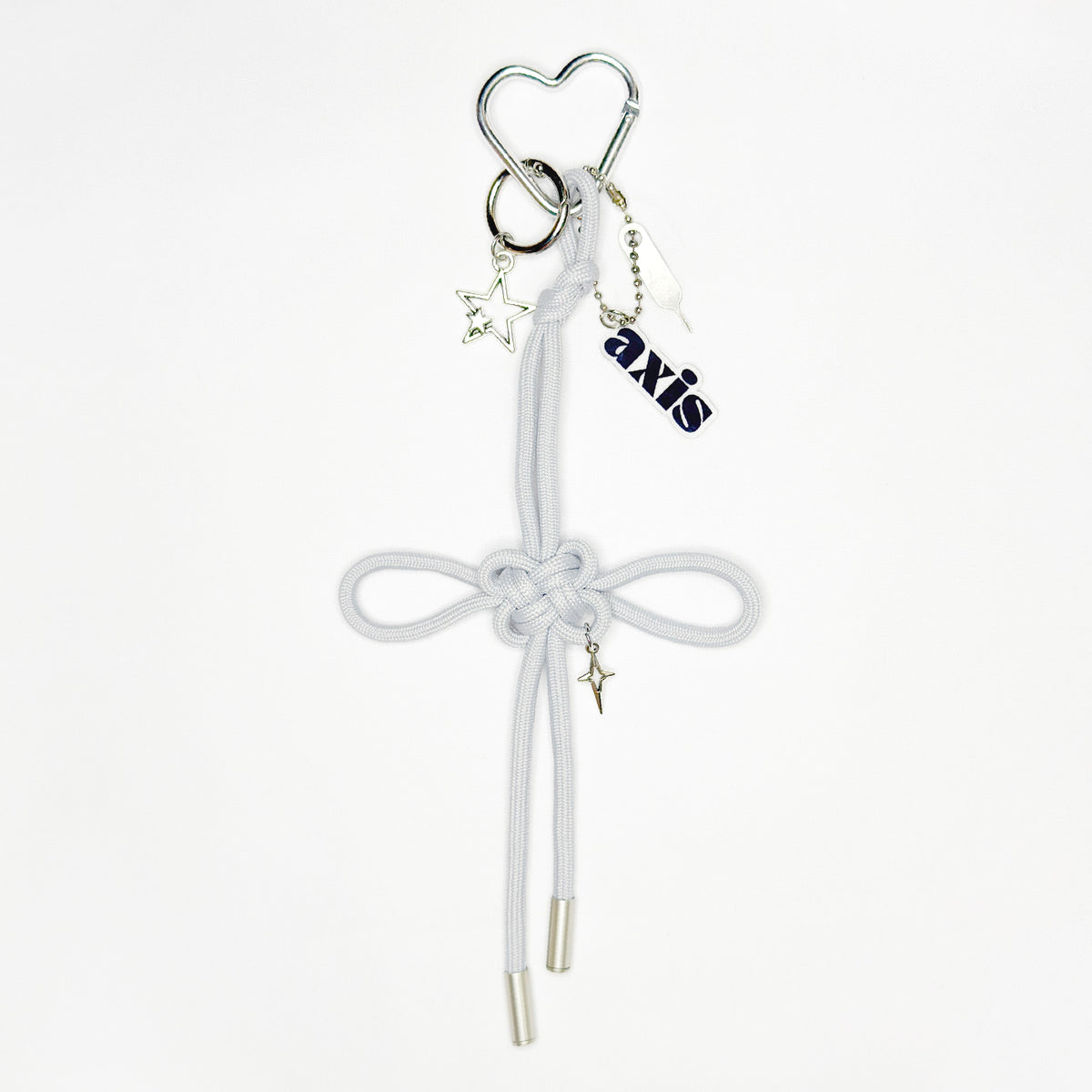 Axis Bag Charm_Grey